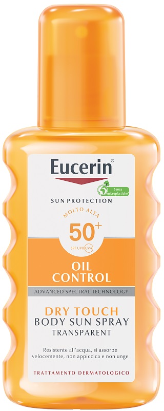 EUCERIN SUN SPRAY TRANSPARENT SPF50 200 ML - farmaidea24.com