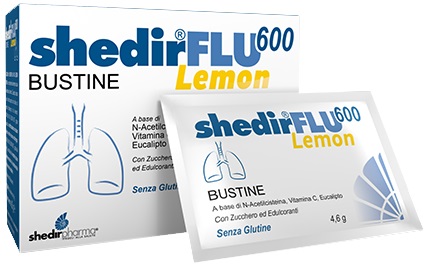 SHEDIRFLU 600 LEMON 20 BUSTINE - farmaidea24.com