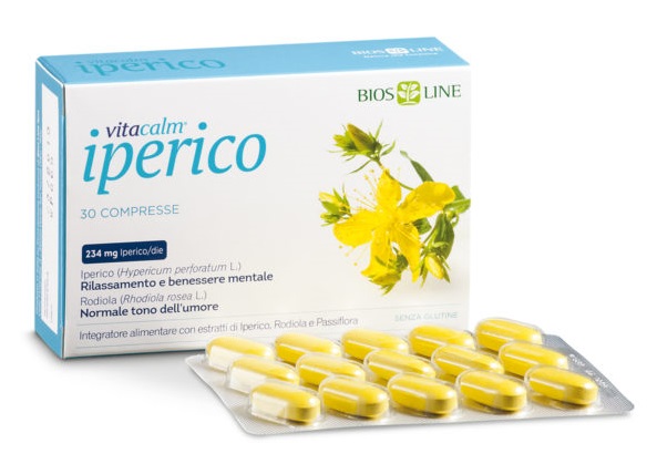 VITACALM IPERICO 30 COMPRESSE - farmaidea24.com