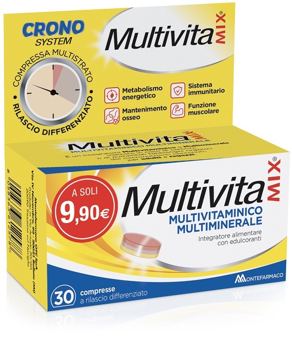 MULTIVITAMIX CRONO 30 COMPRESSE - farmaidea24.com