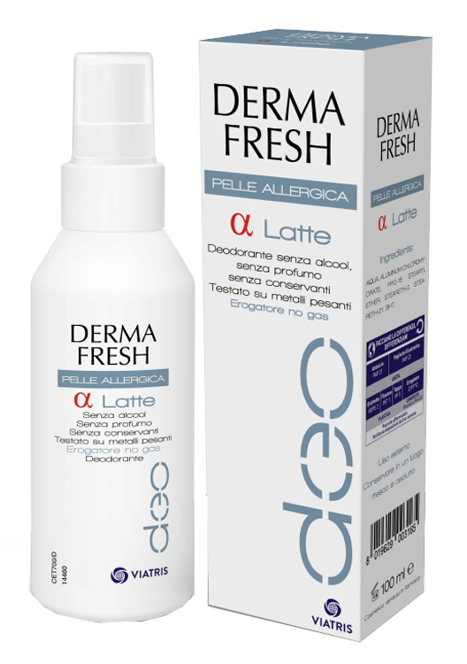 DERMAFRESH PELLI ALLERGICHE ALFA LATTE 100 ML - farmaidea24.com