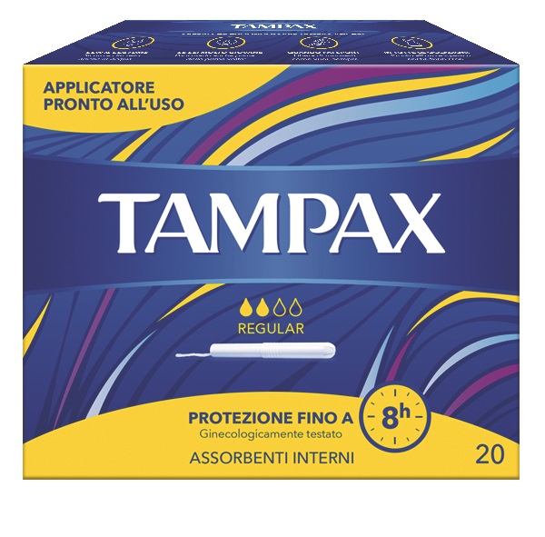 TAMPAX BLUE BOX REGULAR 20 PEZZI - farmaidea24.com