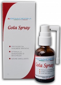 GOLA SPRAY 30 ML BRADERM - farmaidea24.com