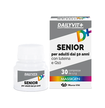 MASSIGEN SENIOR MULTIVITAMINICO E MULTIMINERALE 30 COMPRESSE RIVESTITE - farmaidea24.com