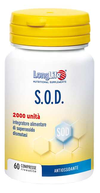 LONGLIFE SOD 2000 60 COMPRESSE RIVESTITE - farmaidea24.com