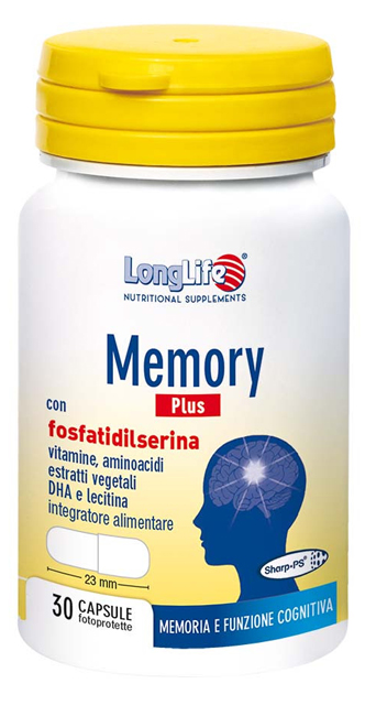 LONGLIFE MEMORY PLUS 30 CAPSULE FOTOPROTETTE - farmaidea24.com