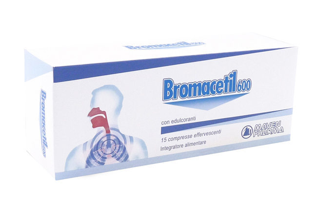 BROMACETIL 600 15 COMPRESSE EFFERVESCENTI - farmaidea24.com