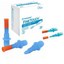 LANCETTE PUNGIDITO FINETOUCH 23 GAUGE 25 PEZZI - farmaidea24.com