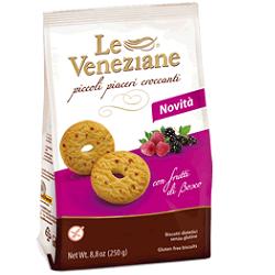 LE VENEZIANE BISCOTTI FRUTTI DI BOSCO 250 G - farmaidea24.com