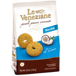 LE VENEZIANE BISCOTTI COCCO 250 G - farmaidea24.com