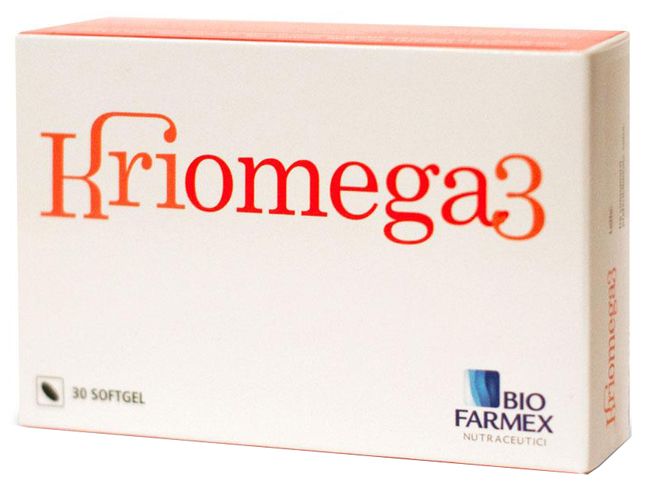 KRIOMEGA 3 30 CAPSULE SOFTGEL - farmaidea24.com