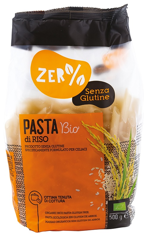 ZERO% GLUTINE PASTA RISO PENNE SENZA GLUTINE BIO 500 G - farmaidea24.com