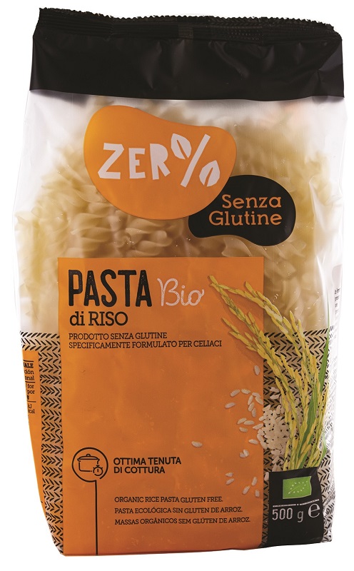 ZERO% GLUTINE PASTA RISO FUSILLI SENZA GLUTINE BIO 500 G - farmaidea24.com
