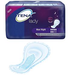 PANNOLONE SAGOMATO TENA DISCREET MAXI NIGHT 12 PEZZI - farmaidea24.com