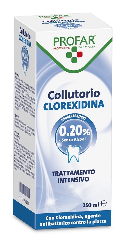 COLLUTORIO CLOREXIDINA 0,20% 250 ML PROFAR - farmaidea24.com
