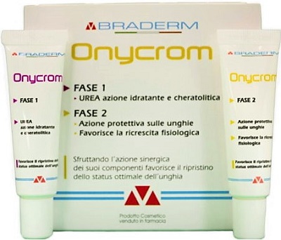 ONYCROM GEL 15+15 ML BRADERM - farmaidea24.com