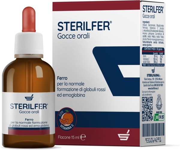 STERILFER GOCCE 15 ML - farmaidea24.com