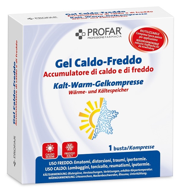 GEL CALDO-FREDDO 1 BUSTA 11X26,5 CM PROFAR - farmaidea24.com