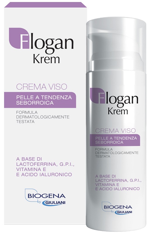 FLOGANKREM CREMA VISO PELLE TENDENZA SEBORROICA 50 ML - farmaidea24.com