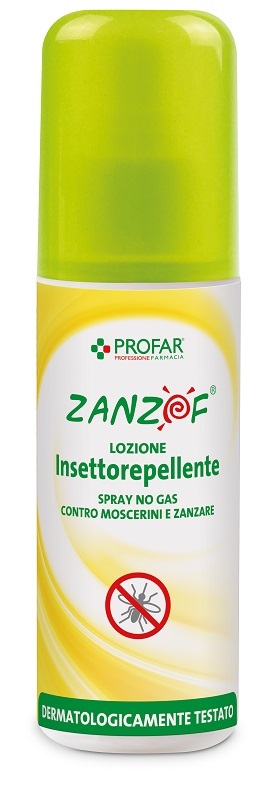 ZANZOF LOZIONE INSETTOREPELLENTE SPRAY DEET 9% 100 ML PROFAR - farmaidea24.com