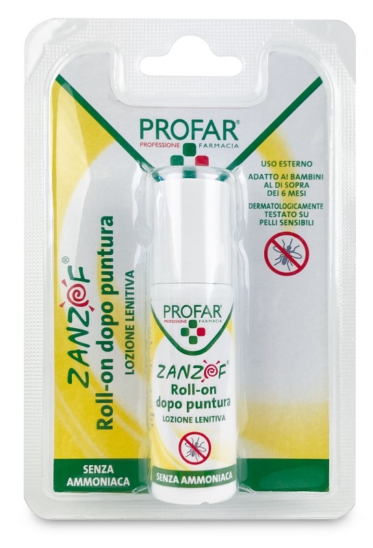 ZANZOF LOZIONE POST PUNTURA SENZA AMMONIACA ROLL-ON 20 ML PROFAR - farmaidea24.com