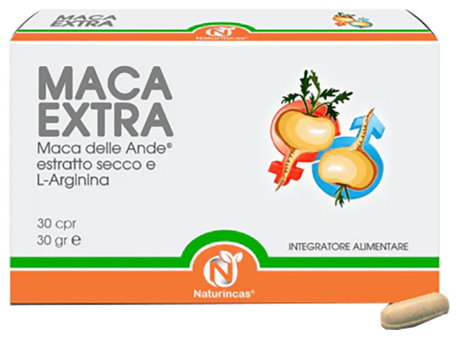NATURINCAS MACA EXTRA 30 COMPRESSE - farmaidea24.com