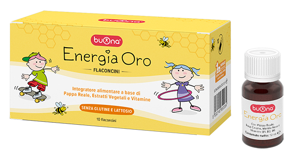 BUONA ENERGIA ORO 10 FLACONCINI DA 10 ML - farmaidea24.com