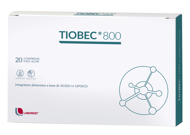 TIOBEC 800 20 COMPRESSE FAST-SLOW 36 G - farmaidea24.com