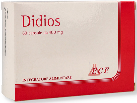 DIDIOS INTEGRATORE ALIMENTARE BLISTER 60 CAPSULE 24 G - farmaidea24.com