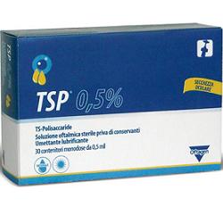 TSP 0,5% SOLUZIONE OFTALMICA UMETTANTE LUBRIFICANTE 30 FLACONCINI MONODOSE 0,5 ML - farmaidea24.com