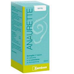 SPRAY IRRIGATORE PER LA RIMOZIONE DEL CERUME ANAURETTE 30 ML - farmaidea24.com