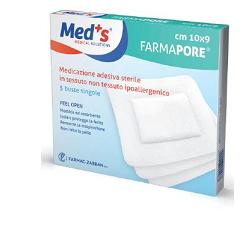 MEDICAZIONE ADESIVA MEDS 10X23 CM 3 PEZZI - farmaidea24.com