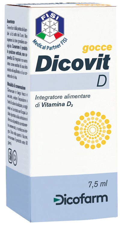 DICOVIT D VITAMINA D3 7,5 ML - farmaidea24.com