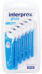 INTERPROX PLUS CONICO BLU 6 PEZZI - farmaidea24.com