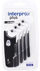 INTERPROX PLUS XX MAXI NERO 4 PEZZI - farmaidea24.com