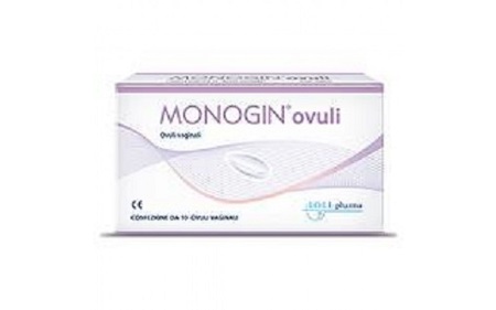 MONOGIN OVULI VAGINALI 10 PEZZI - farmaidea24.com