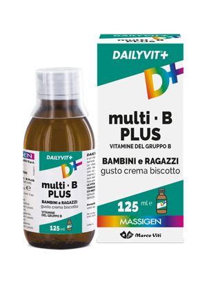 MASSIGEN MULTI-B PLUS VITAMINE DEL GRUPPO B 125 ML - farmaidea24.com