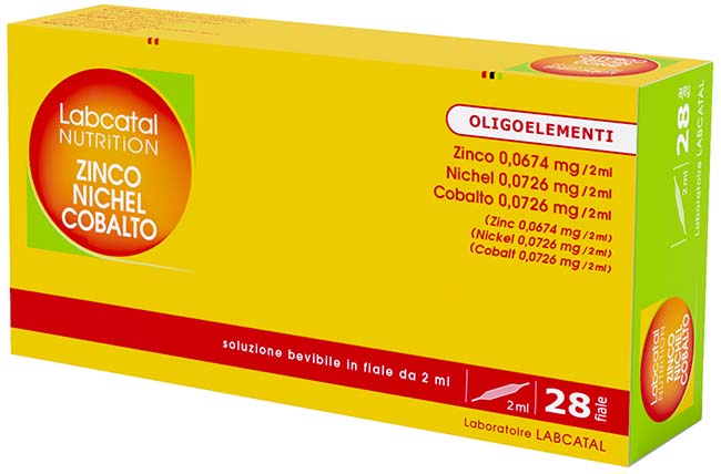 LABCATAL NUTRITION ZINCO/NICHEL/COBALTO 28 FIALE 2 ML - farmaidea24.com