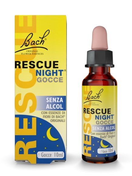 RESCUE ORIGINAL NIGHT SENZA ALCOL GOCCE 10 ML - farmaidea24.com