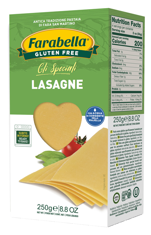 FARABELLA LASAGNE 250 G - farmaidea24.com