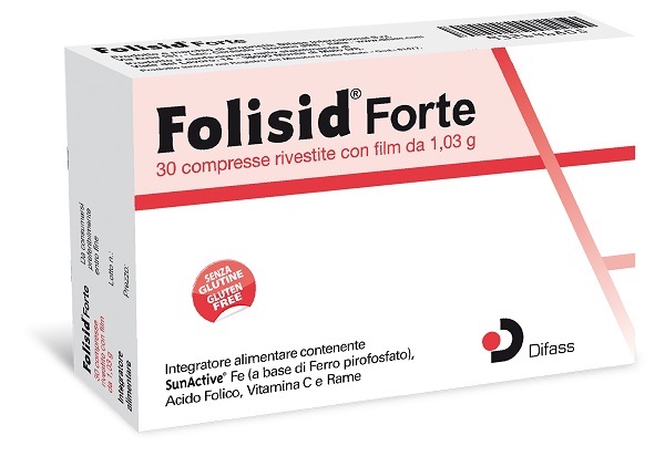 FOLISID FORTE 30 COMPRESSE 3,9 G - farmaidea24.com