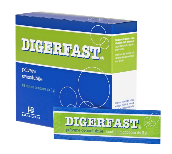 DIGERFAST POLVERE 24 BUSTINE MONODOSE 2 G - farmaidea24.com