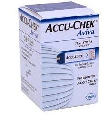 STRISCE MISURAZIONE GLICEMIA ACCU-CHEK AVIVA BRK RETAIL 50 PEZZI - farmaidea24.com
