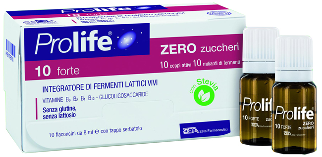 PROLIFE 10 MILIARDI ZERO ZUCCHERO 10 FLACONI DA 8 ML - farmaidea24.com