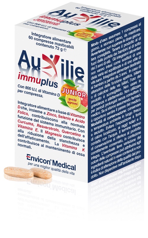 AUXILIE IMMUPLUS JUNIOR 30 COMPRESSE - farmaidea24.com