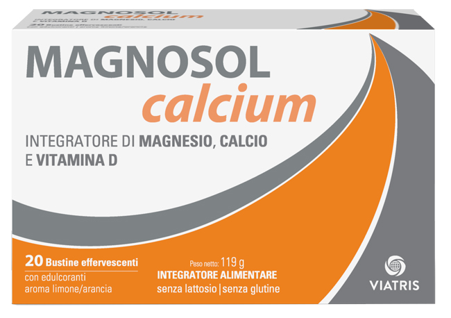 MAGNOSOL CALCIUM POLVERE EFFERVESCENTE 20 BUSTINE - farmaidea24.com