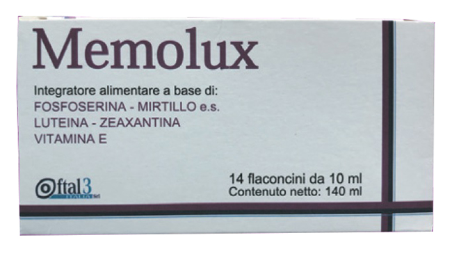 MEMOLUX 14 FLACONCINI 10 ML - farmaidea24.com