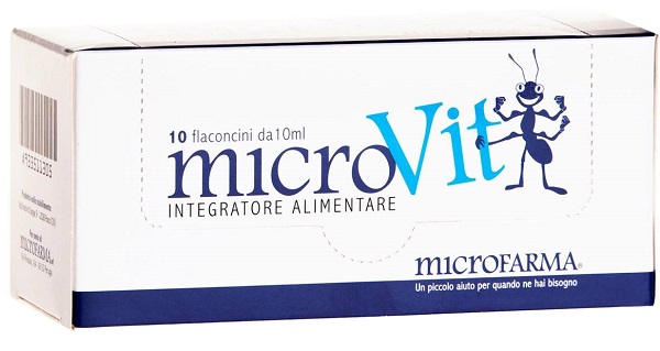 MICROVIT 10 FLACONCINI DA 10 ML - farmaidea24.com