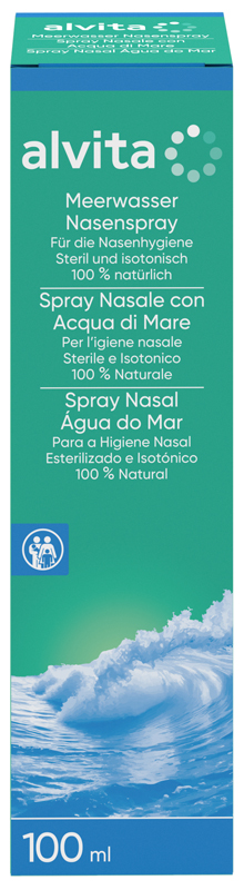 SPRAY NASALE ALVITA CON ACQUA DI MARE 100 ML - farmaidea24.com