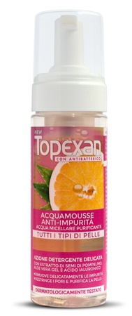 NEW TOPEXAN ACQUA MOUSSE ANTIMPURITA' 170 ML - farmaidea24.com